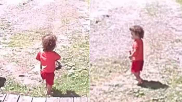 Holly police asking public for help identifying, locating wandering child