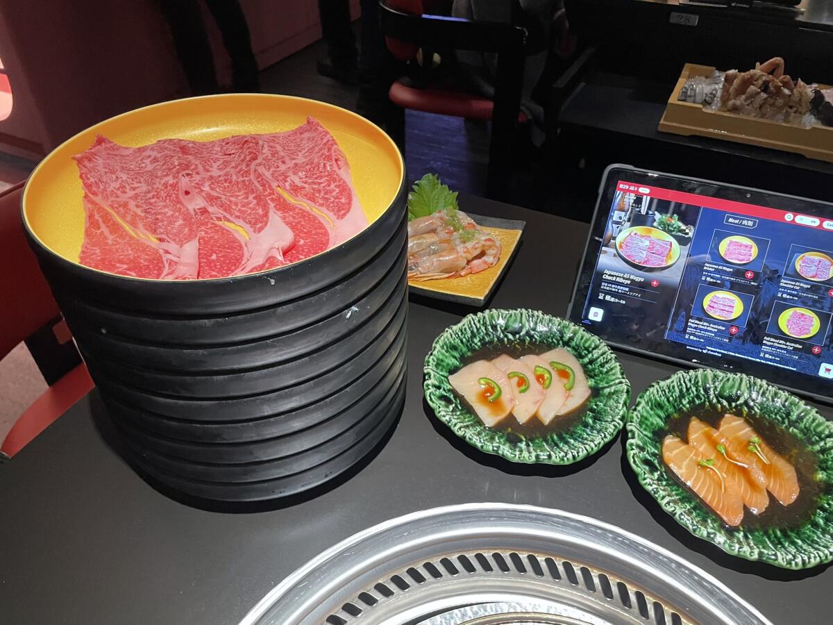 Goei's story of red meat and reciprocity at Mikiya in Irvine won Best Food/Restaurant Review at the O.C. Press Club awards.