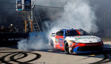 Corey Heim earns shock first Cup win after slamming doors with Reddick in San Diego