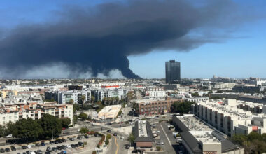 Smoke from Boyle Heights fire to continue impacting SoCal Monday