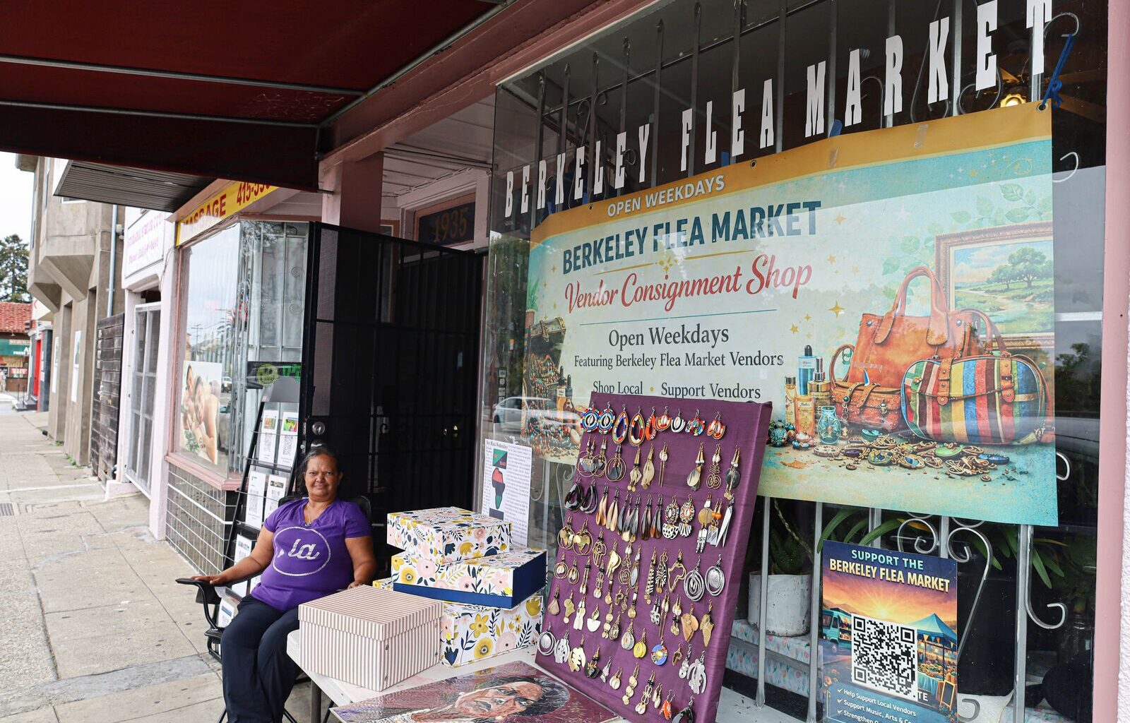 Berkeley Flea Market now has a weekday storefront