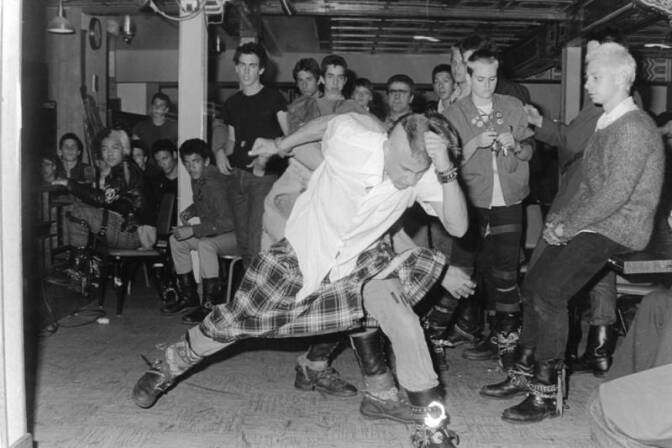 man dancing