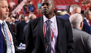 San Jose Sharks GM Mike Grier weighing trades for No. 2 pick in NHL draft