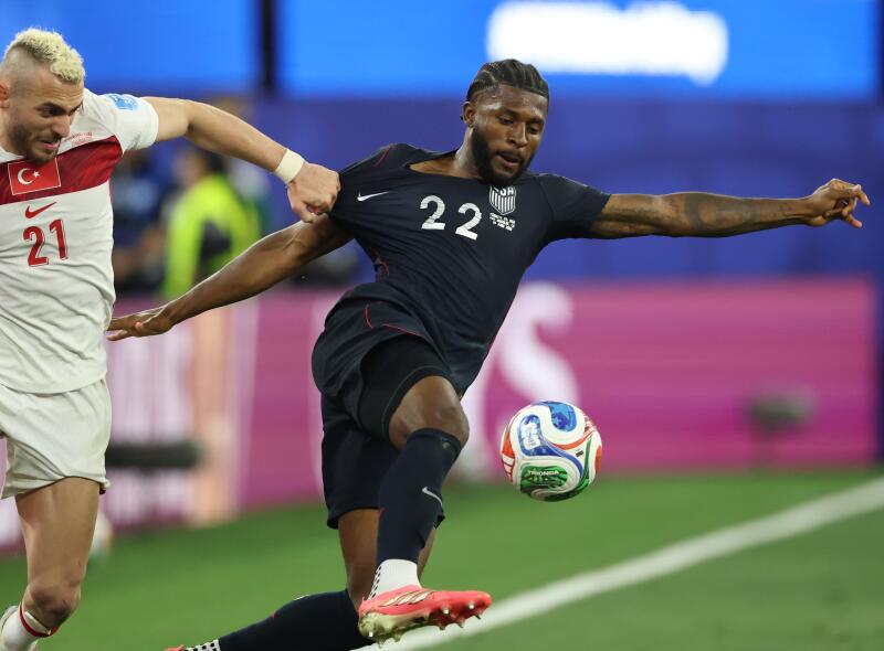 INGLEWOOD, CA - JUNE 25, 2026: United States of America defender Mark McKenzie.