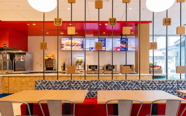 The new Earl of Sandwich restaurant in the west end of Downtown Disney. (Courtesy of Earl Enterprises)