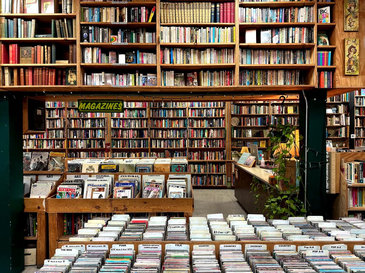 The interior of Counterpoint Records & Books.