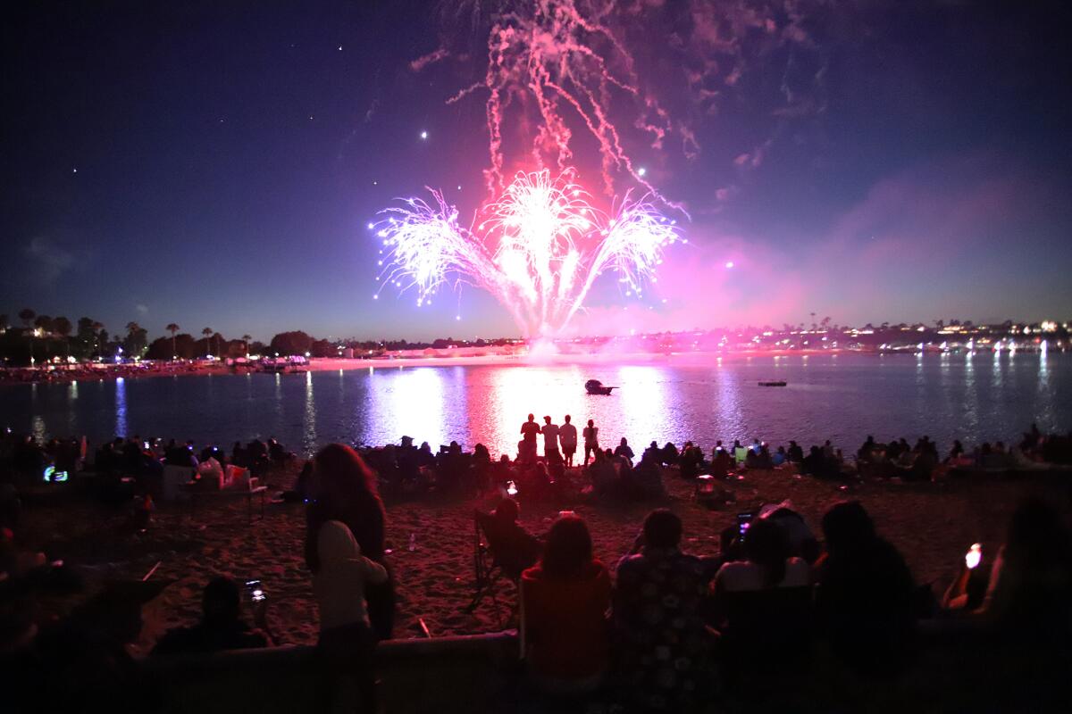 The Newport Dunes Waterfront & Marina in Newport Beach on Monday, July 4, 2022.