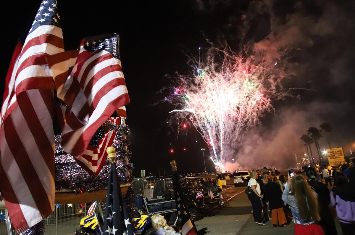 The Independence Day Community Celebration presented by the city of Costa Mesa at the OC Fair & Event Center in Costa Mesa. 
