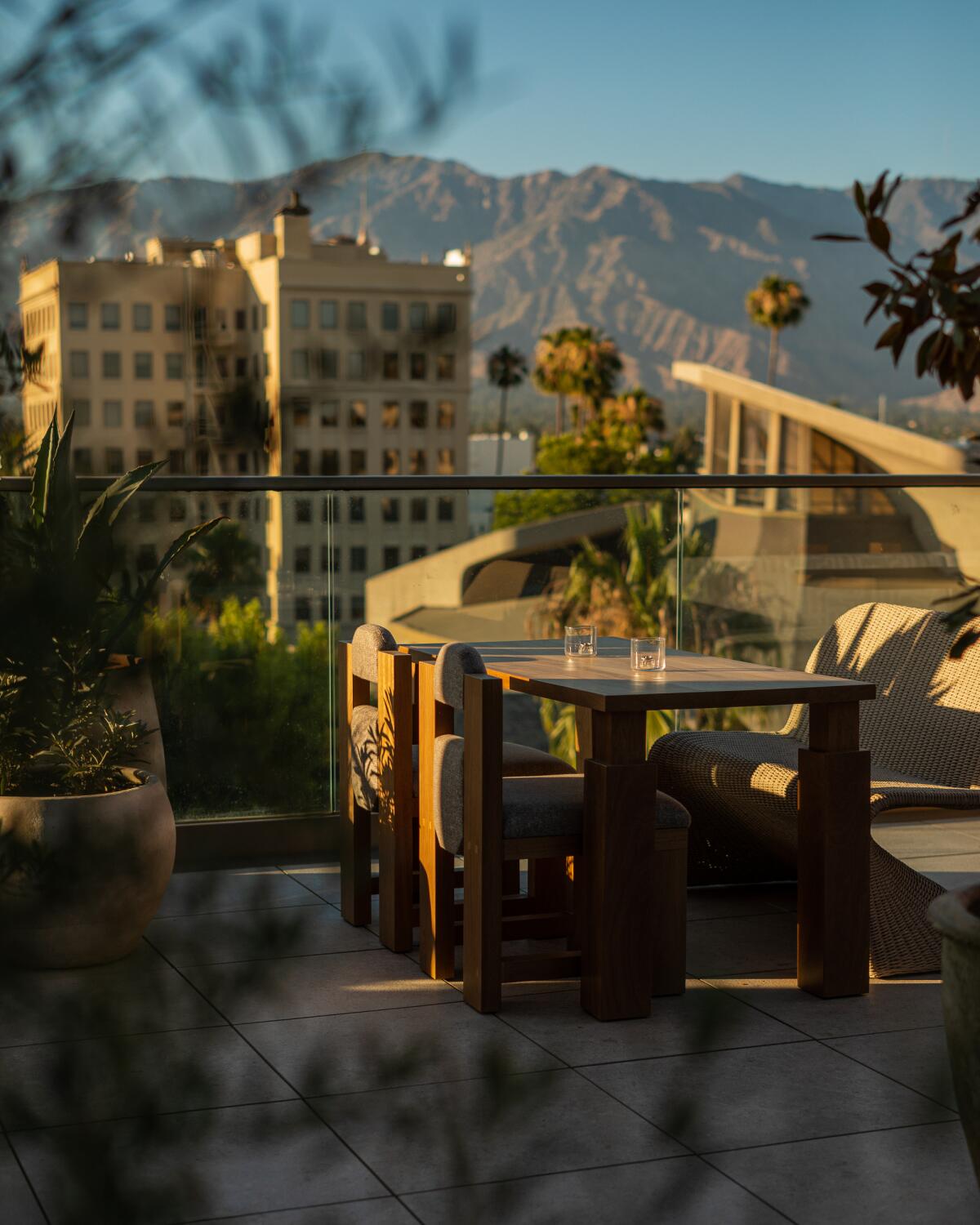 Scenes from Osa Rooftop in Los Angeles.