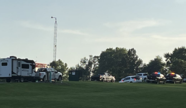 DNR officials on scene of incident at New Lake Campground near Oakland City