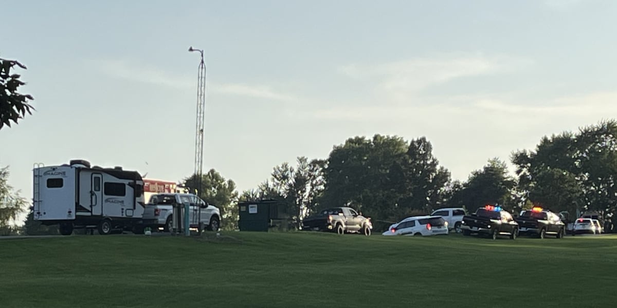 DNR officials on scene of incident at New Lake Campground near Oakland City
