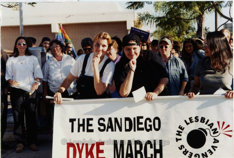 Born in blood and fed by fire: The Dyke March makes triumphant return to San Diego Pride