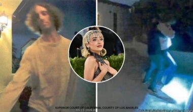 Sabrina Carpenter files restraining order against alleged stalker caught on doorbell camera trespassing at her Los Angeles home