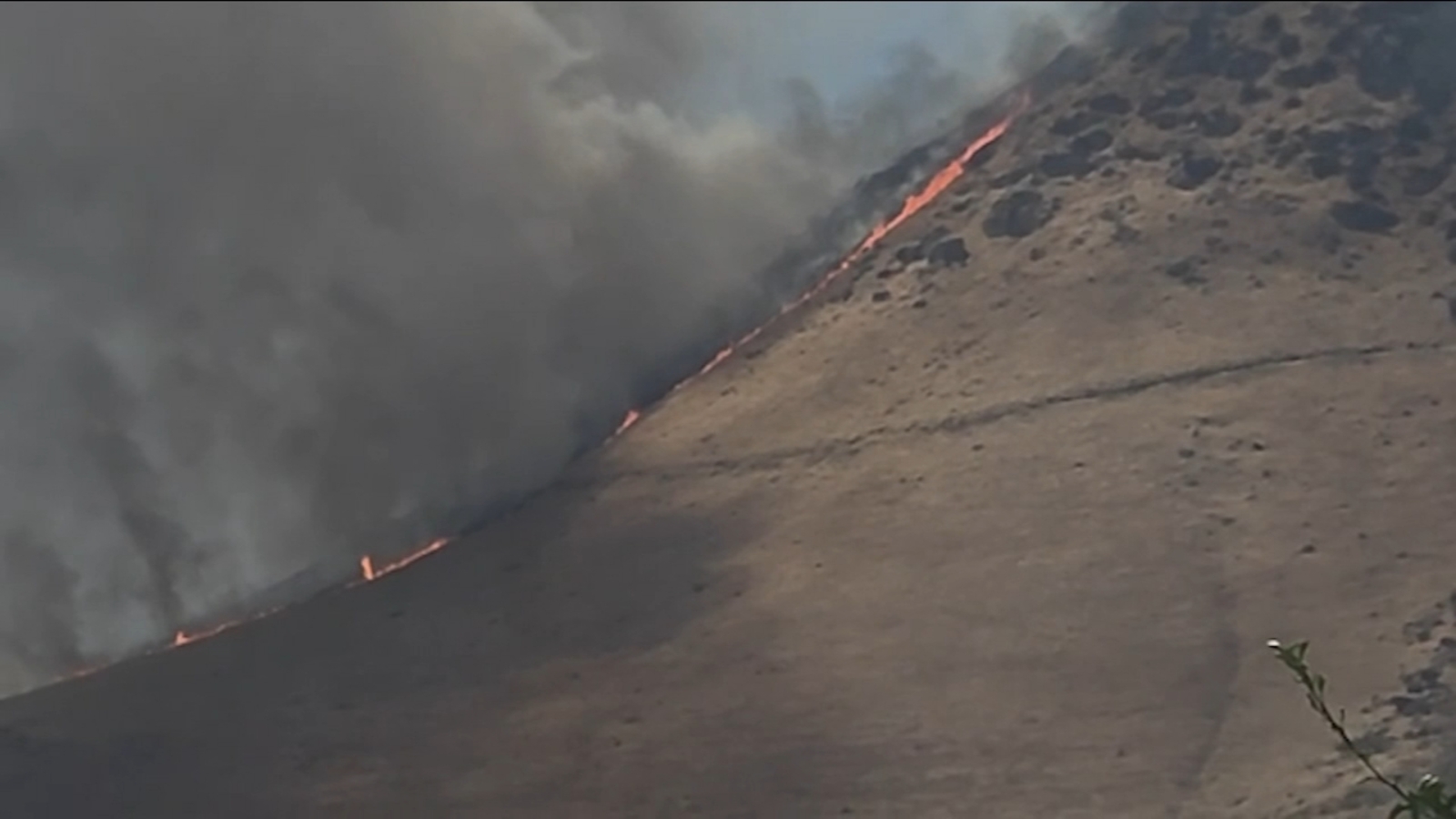Fire crews battle 75-acre Lake Fire north of Reedley