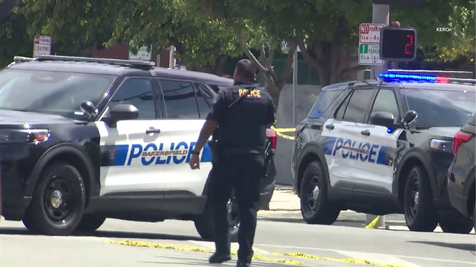Police say man barricaded himself inside bank with others in California city of Bakersfield
