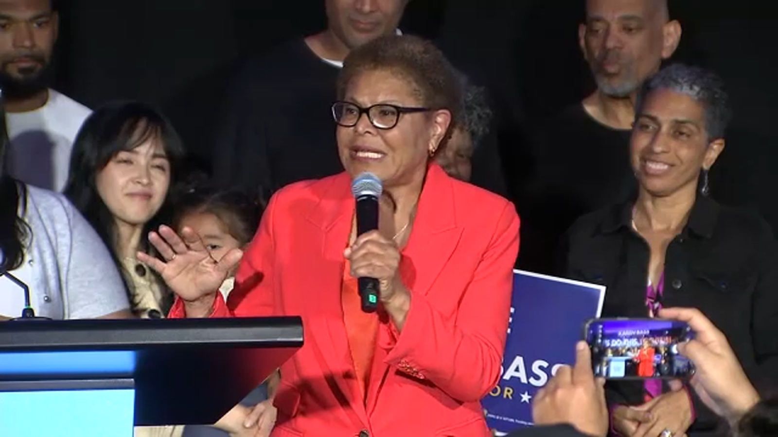 Karen Bass advances to November runoff for LA mayor, ABC News projects