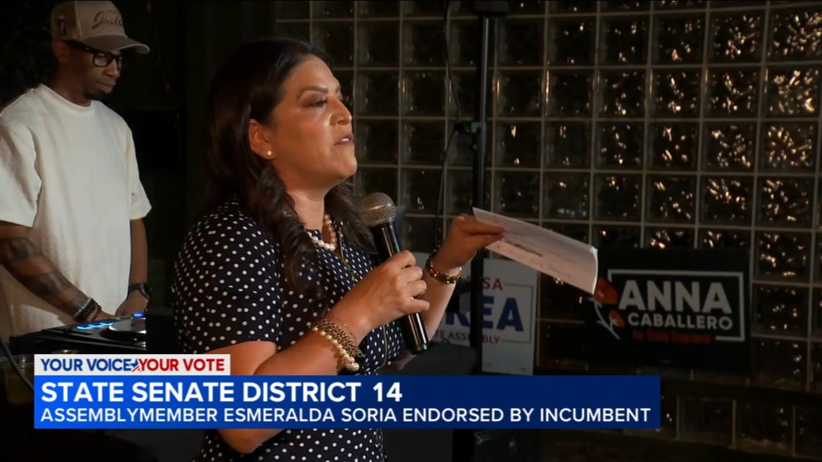 The race for California State Senate District 14 seat