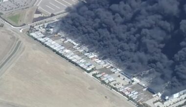 Tracy warehouse fire could impact Valley air quality already affected by triple-digit heat