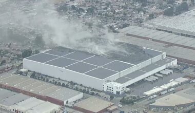 Boyle Heights warehouse fire: New shelter-in-place order issued in East Los Angeles area after massive fire, LAFD says