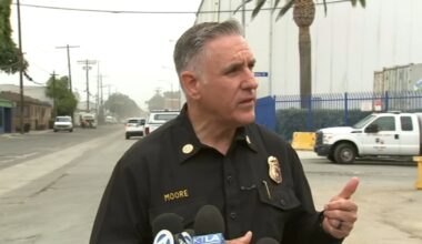 LAFD chief says air is safe to breathe in aftermath of warehouse fire