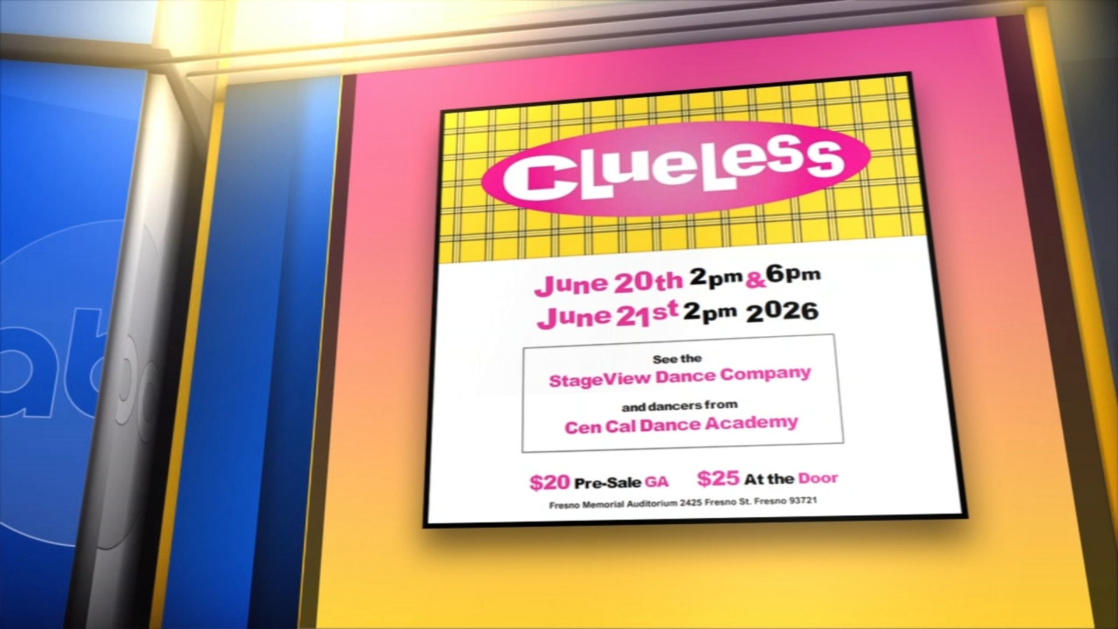 Stage View Company presents 'Clueless' at Fresno Memorial Auditorium