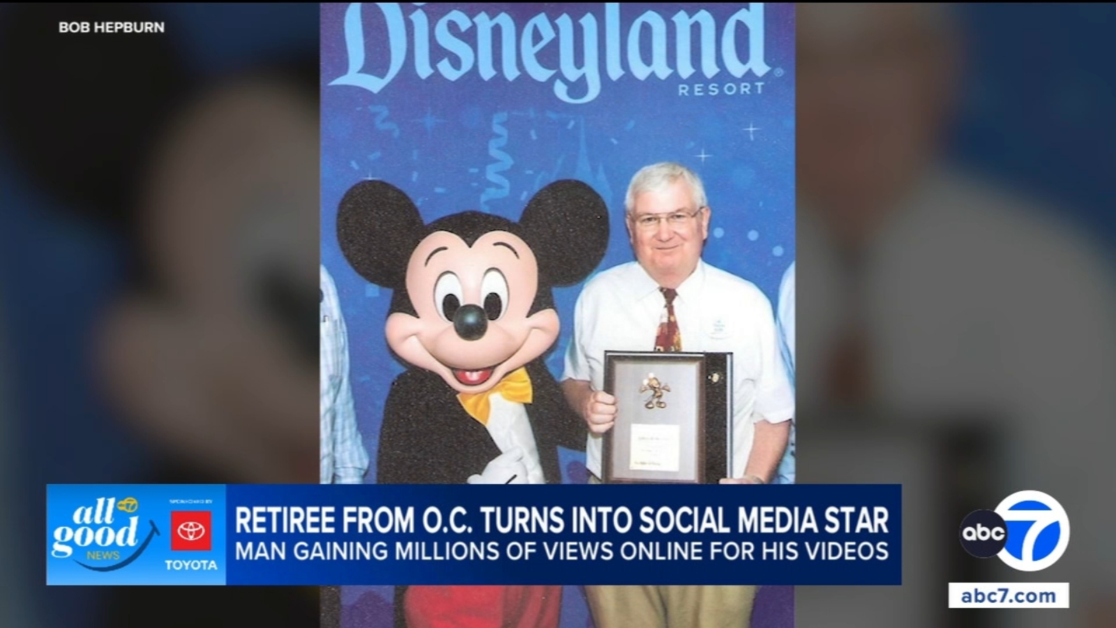 Bob Hepburn social media videos: Retired Disney cast member's posts unexpectedly go viral