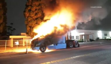 Arson suspect taken into custody after several small fires in Santa Ana