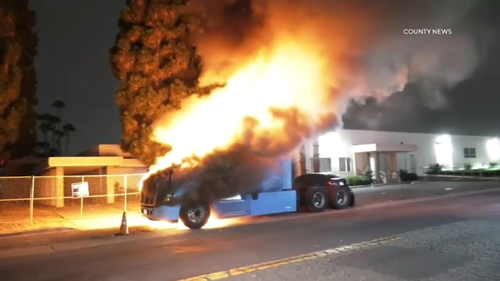 Arson suspect taken into custody after several small fires in Santa Ana