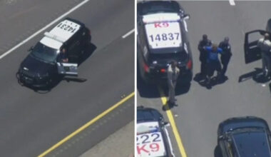 Homeless man leads CHP officers on wild chase in stolen patrol vehicle through Sacramento County