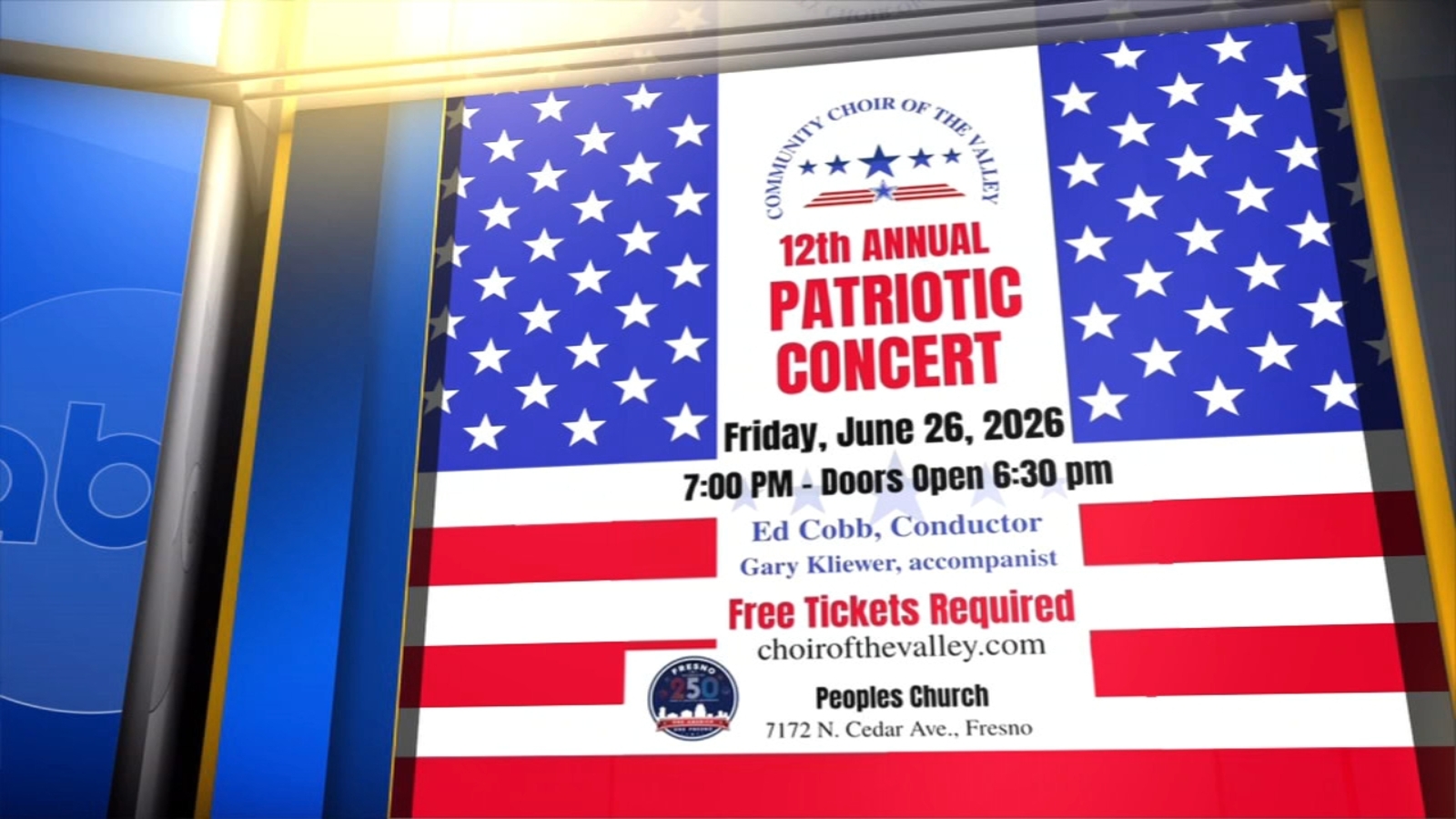 Annual patriotic concert returning to Fresno during America 250 celebration