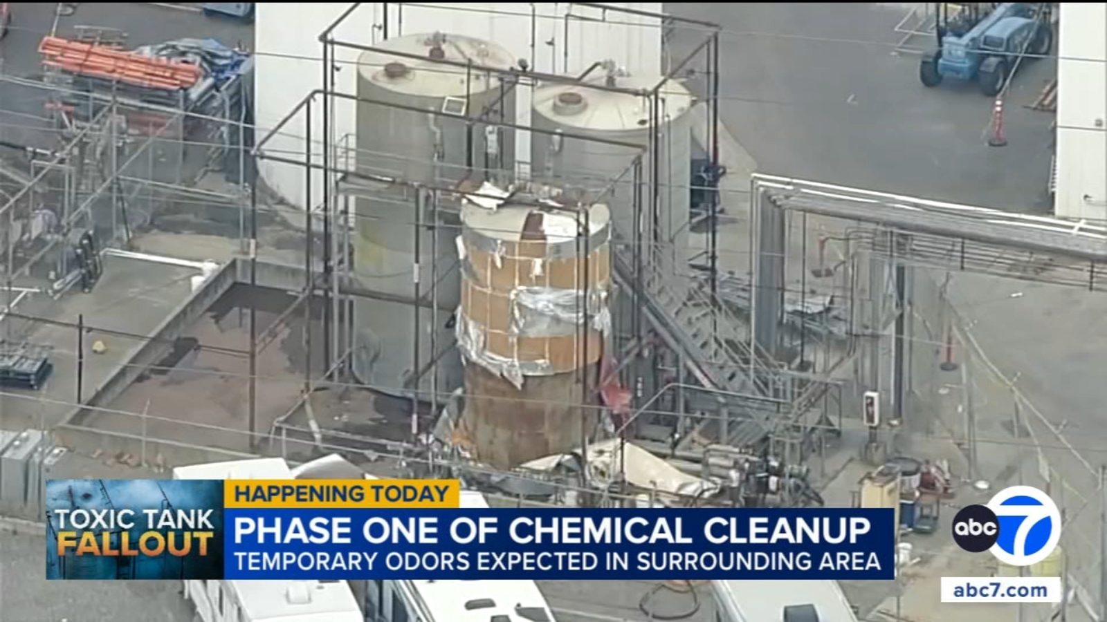 Garden Grove toxic tank crisis: Phase 1 of chemical cleanup to begin after 3-week delay