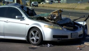 Woman killed in crash involving commercial vehicle in Fresno County, CHP says