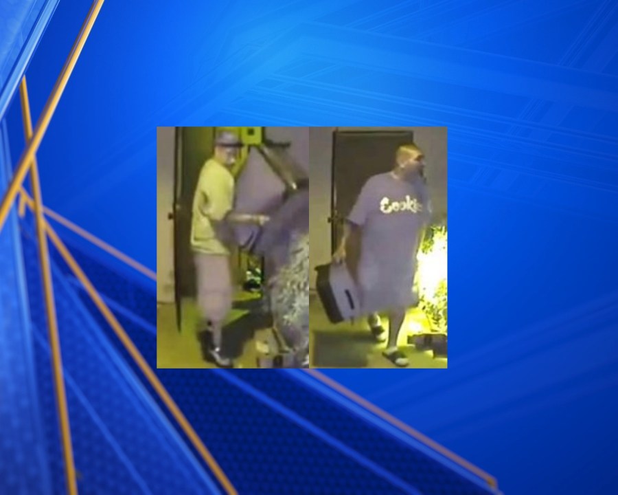 Bakersfield PD searches for men related to burglary in SW Bakersfield