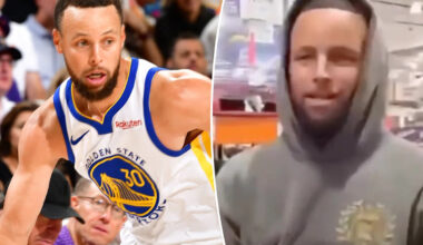 Steph Curry makes appearance at a San Francisco Costco to promote new whiskey drink