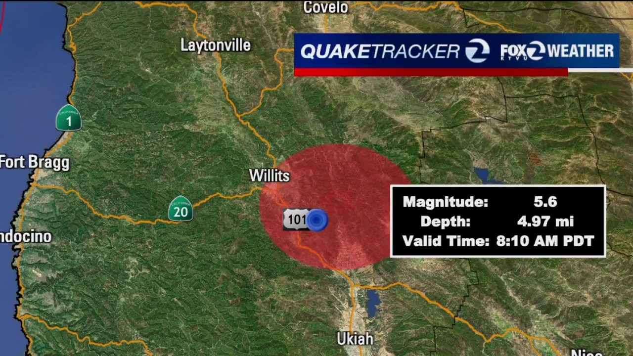 Residents, experts speak on 5.6 quake near Ukiah