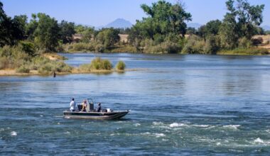 Boat on river