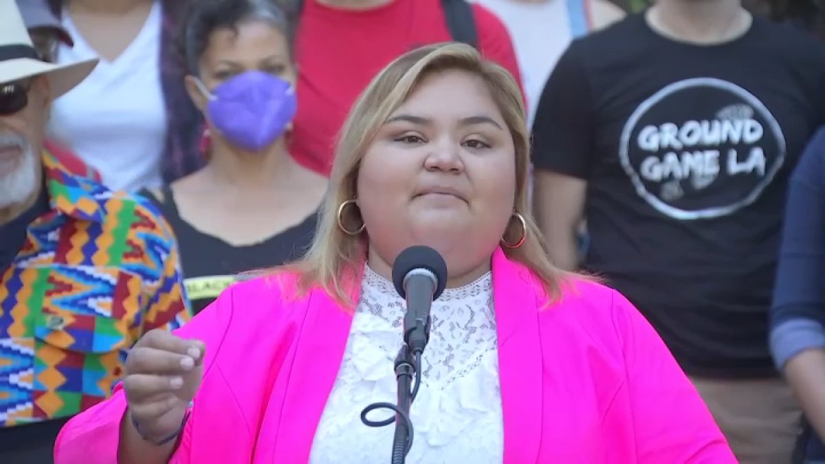 Eunisses Hernandez declares victory in primary race for LA Council District 1 – NBC Los Angeles