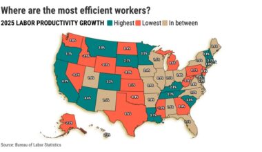 How California’s economy survives: Its workers are No. 3 for productivity – Orange County Register