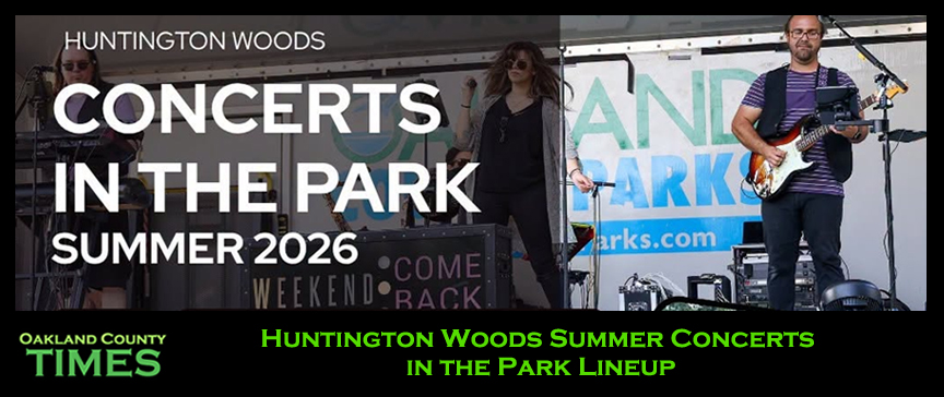 Huntington Woods Summer Concerts in the Park Lineup