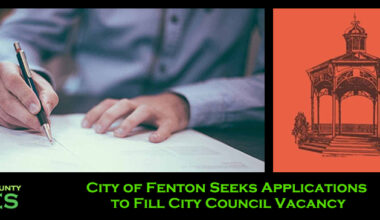 City of Fenton Seeks Applications to Fill City Council Vacancy