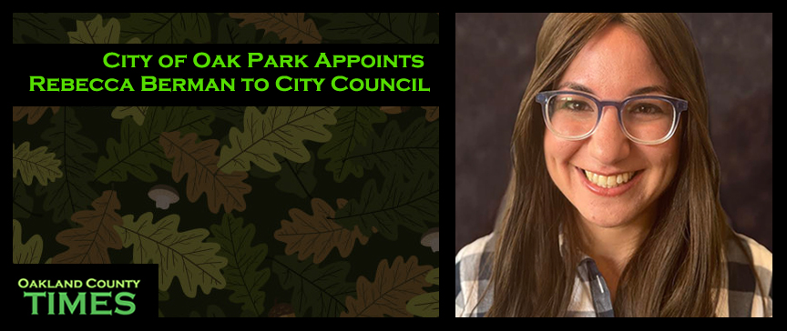 City of Oak Park Appoints Rebecca Berman to City Council
