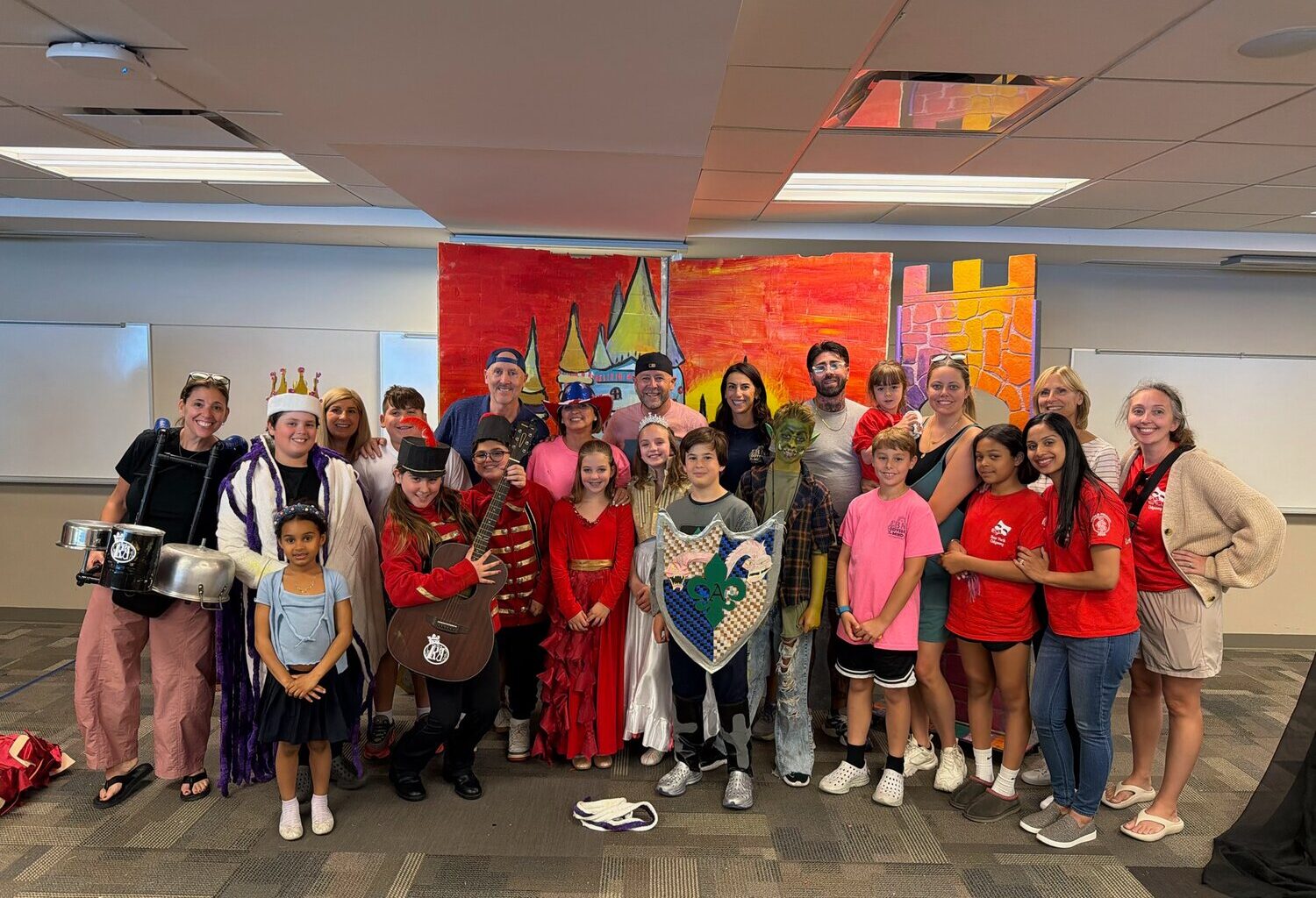The winning Odyssey of the Mind team presented an epic tale of beasts, trolls, princesses, knights and music.