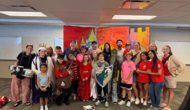 The winning Odyssey of the Mind team presented an epic tale of beasts, trolls, princesses, knights and music.