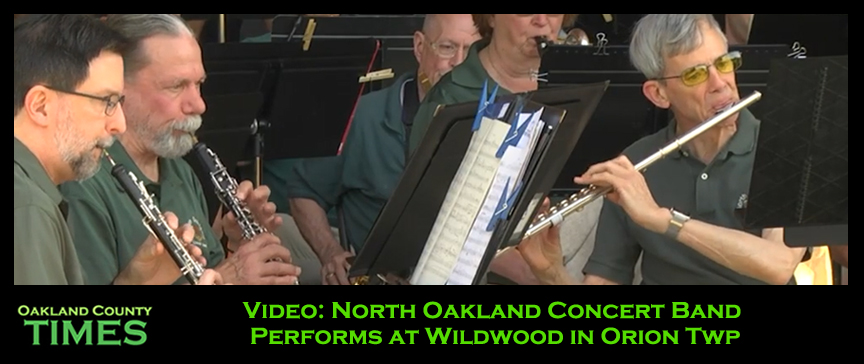 Video: North Oakland Concert Band Performs at Wildwood in Orion Twp