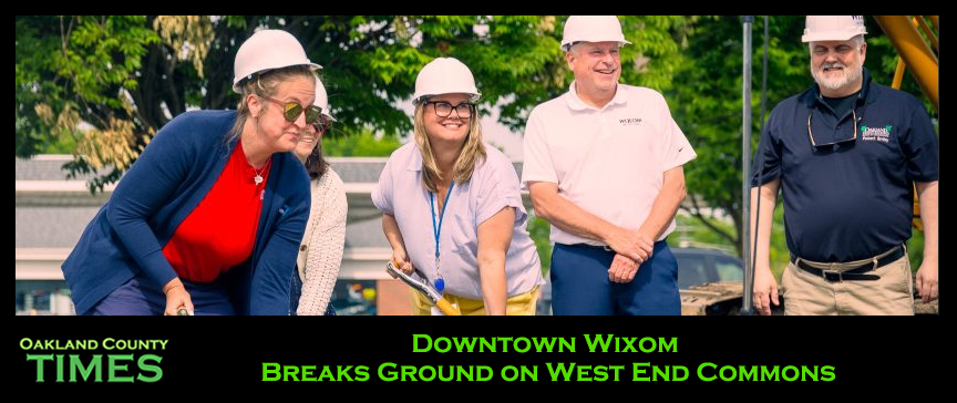 Downtown Wixom Breaks Ground on West End Commons