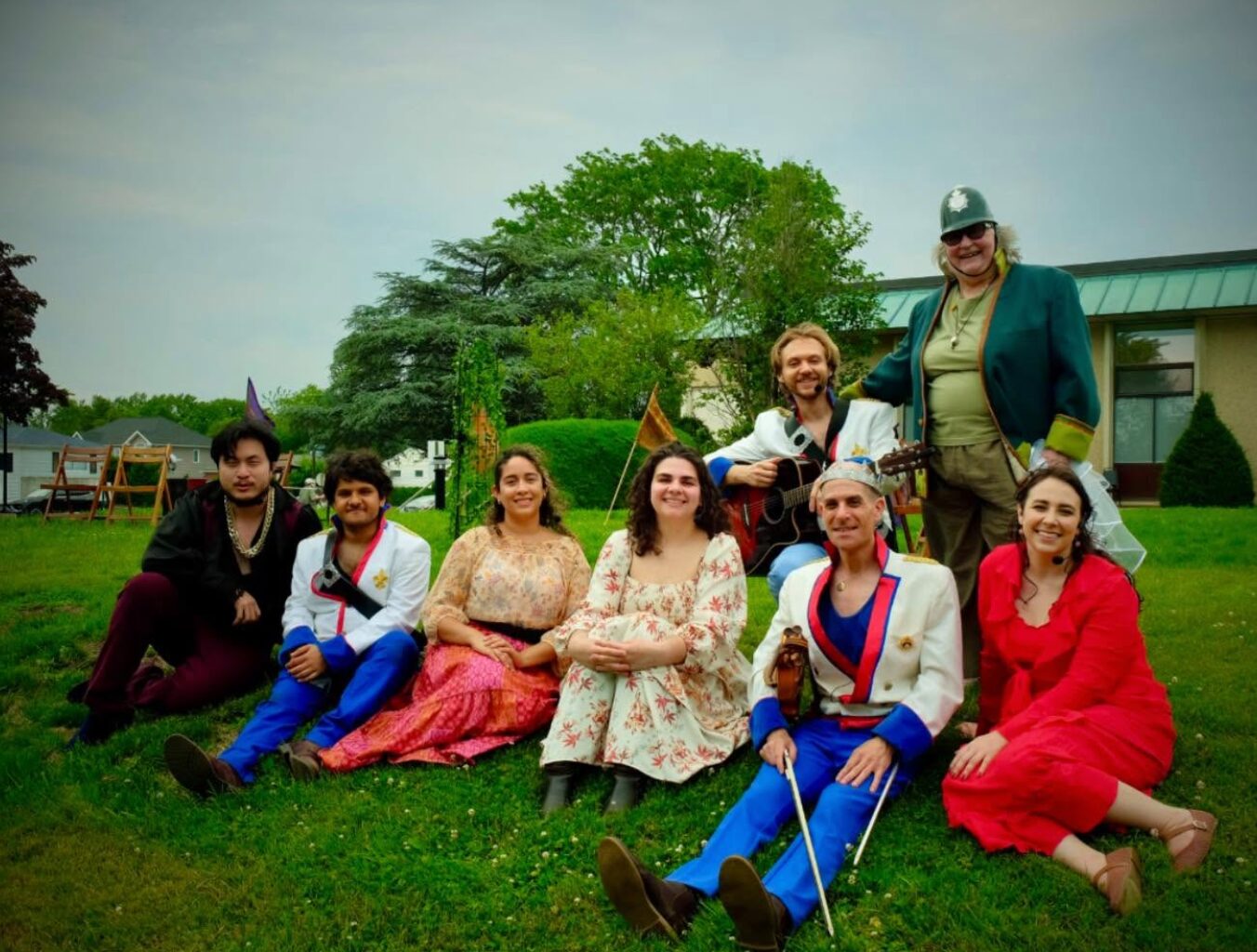 The EastLine Theatre honed their classic craft, bringing Shakespeare to the library.