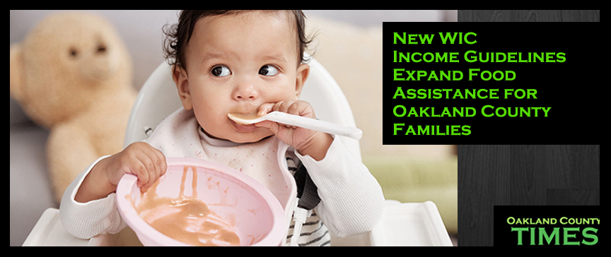 New WIC Income Guidelines Expand Food Assistance for Oakland County Families