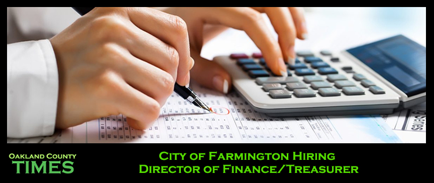 City of Farmington Hiring Director of Finance/Treasurer