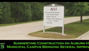 Summertime Construction on Auburn Hills Municipal Campus Bringing Several Improvements