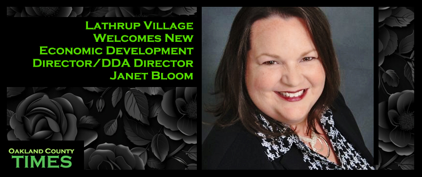 Lathrup Village Announces New Economic Development Director/DDA Director Janet Bloom